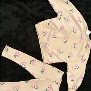 Zara Kids Matching Set - Pink and Cream